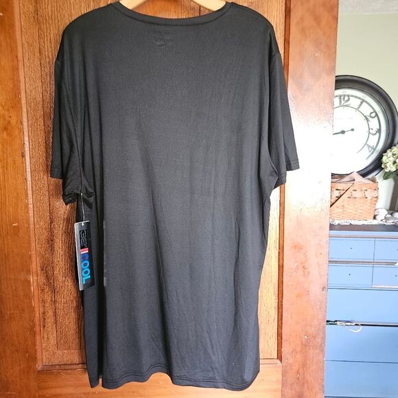 NWT 32 Degrees Cool Men’s Black T-Shirt XXL | Moisture-Wicking Active Tee - Picture 2 of 8